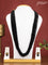 Jaipur multilayer beaded black necklace