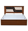 Zion Max Bed with Box Storage (Walnut)