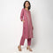 Centre Panel Printed Long Kurta