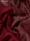 Chiniya silk saree maroon with plain body and woven border