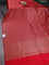 Banarasi semi silk saree red with allover thread & zari weaves and woven border