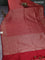 Banarasi semi silk saree maroon with allover thread & zari weaves and woven border