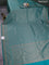 Banarasi semi silk saree teal green with allover thread & zari weaves and woven border