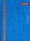 Banarasi semi silk saree cs blue with allover thread & zari weaves and woven border