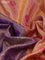 Kanchipuram tissue silk saree dual shade of golden violet and pink with allover zari woven floral brocade weaves and long rich zari woven minakari border