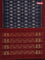 Ikat cotton saree dark peacock blue and maroon with allover ikat butta weaves and simple border