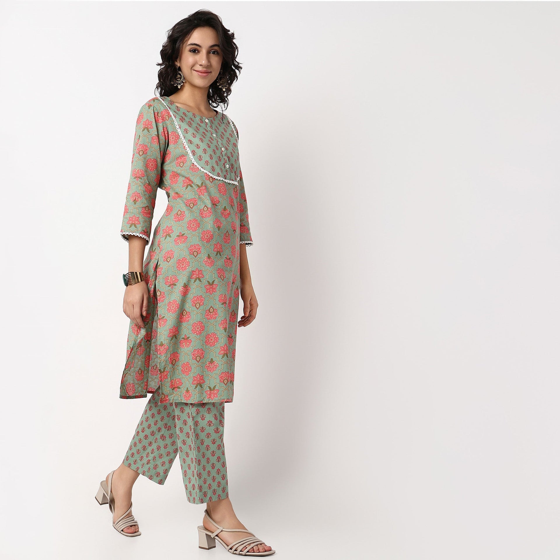 Cotton Straight Cord-It Pants