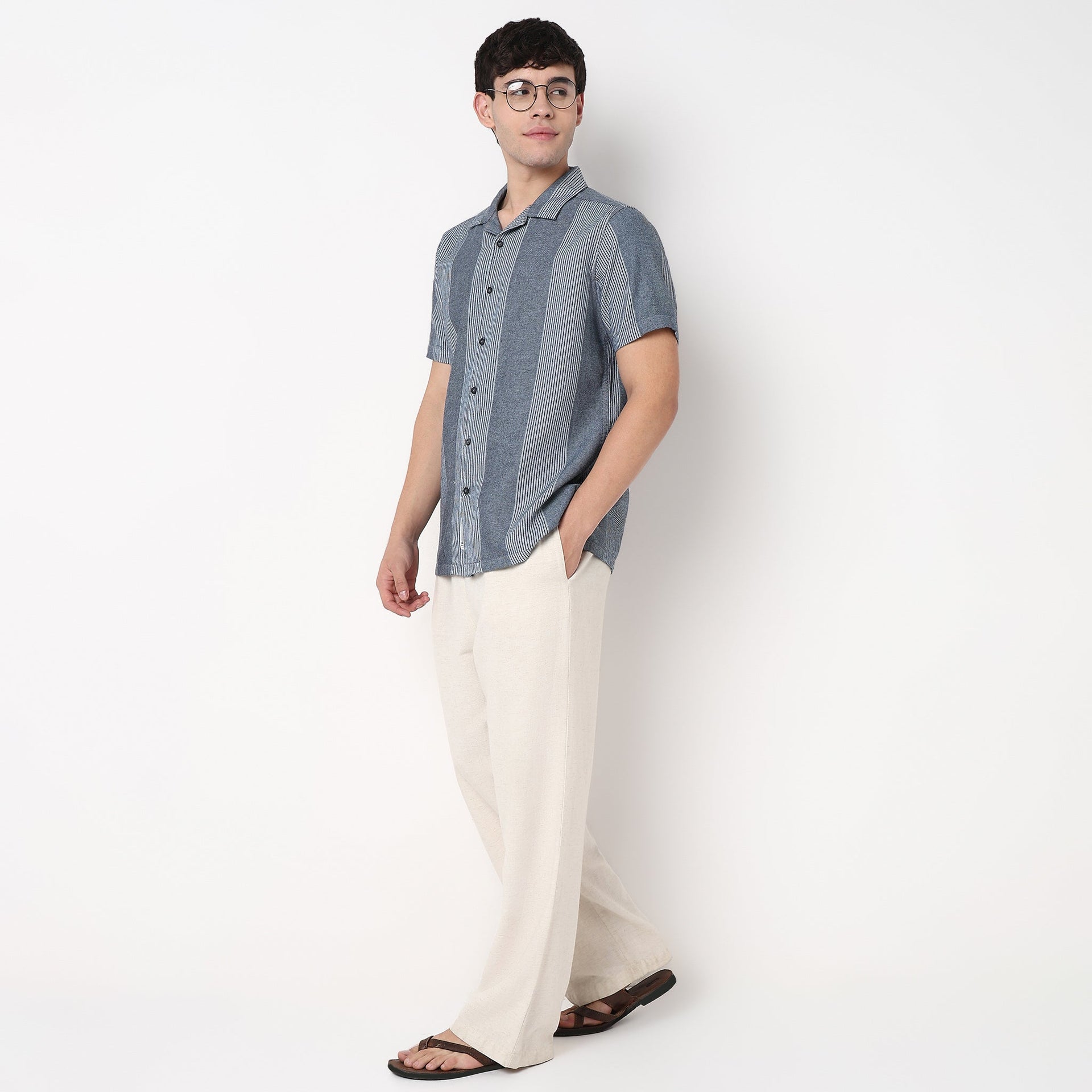 Camp Collar Printed Cruiser Shirt