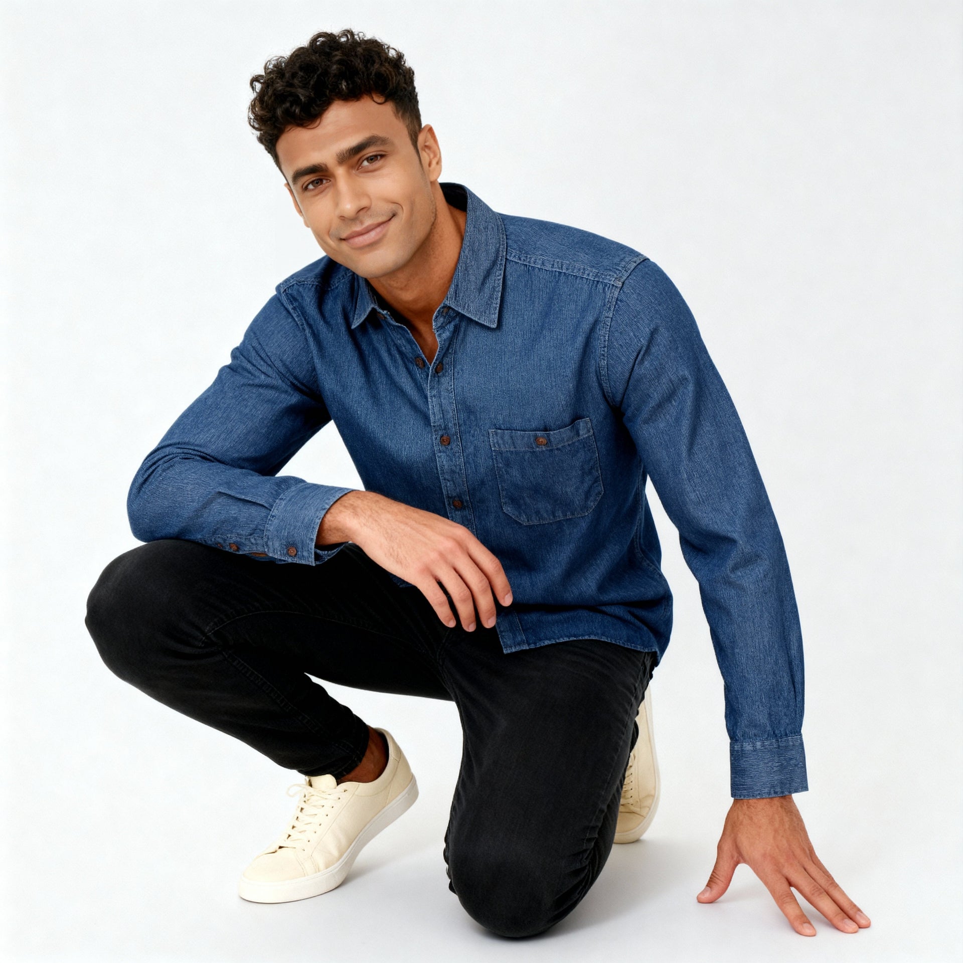 Cotton Solid Cruiser Shirt