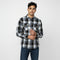 Checkered Cotton Explorer Shacket Shirt