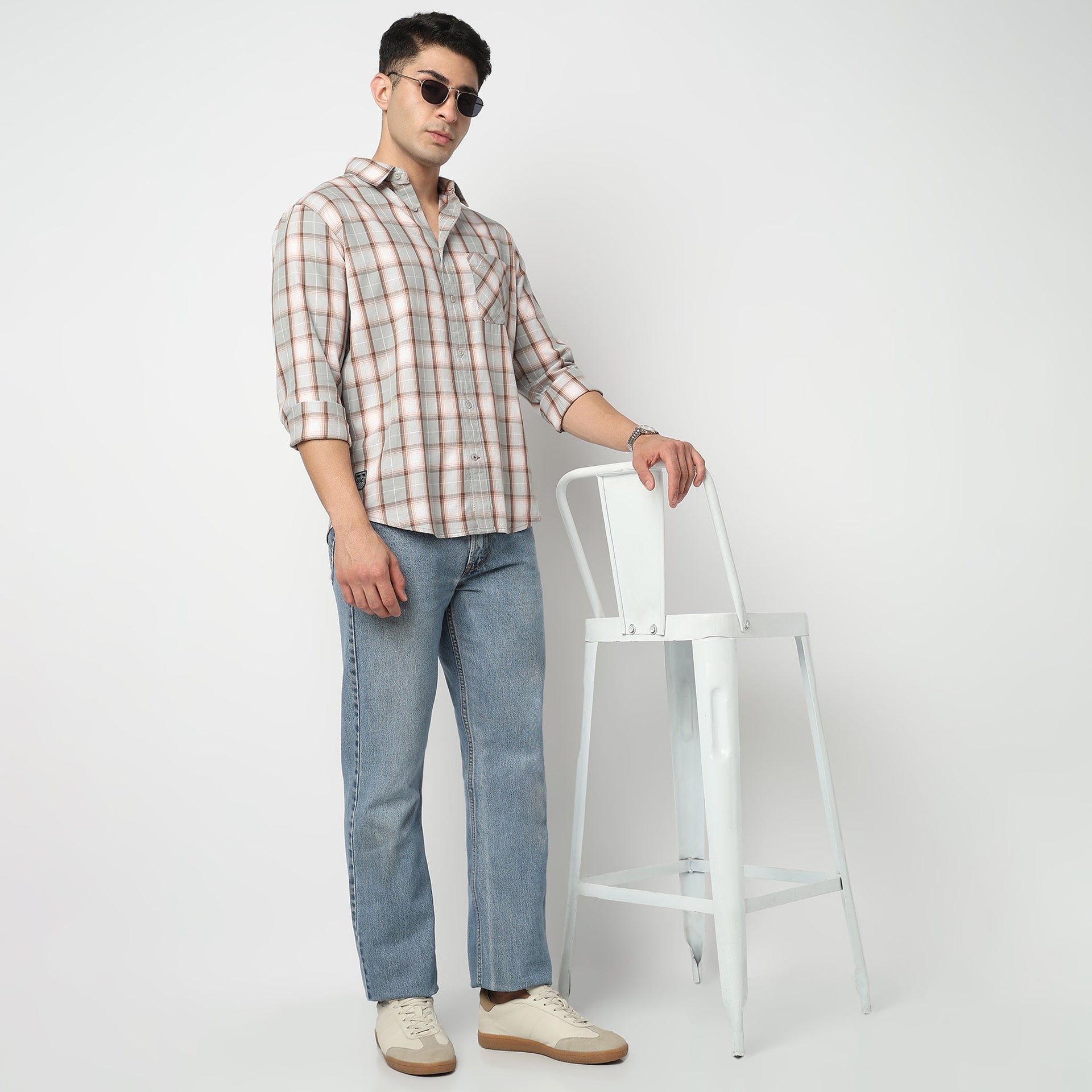 Cotton Chekered Ranger Shirt