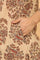 Beige Kalamkari Printed Kurta, Straight Pants and Dupatta Set