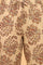 Beige Kalamkari Printed Kurta, Straight Pants and Dupatta Set