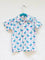 Flamingo Dance Organic Cotton Block Printed Shirt