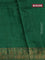 Banarasi tussar silk saree wine shade and green with allover thread & zari woven buttas and woven border