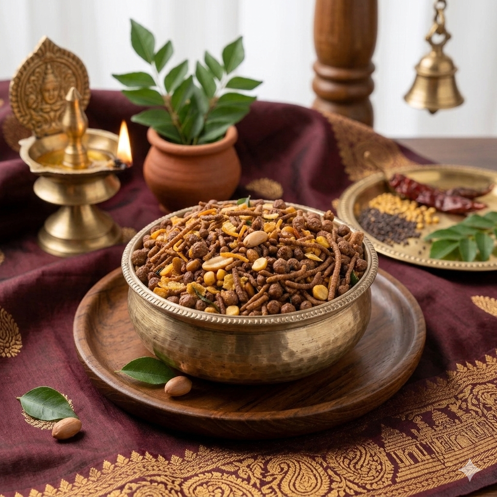 Ragi Mixture (Healthy Millet Snack Mix)