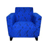 1 Seater Jaquared Knit Sofa Cover (Nautica Blue)
