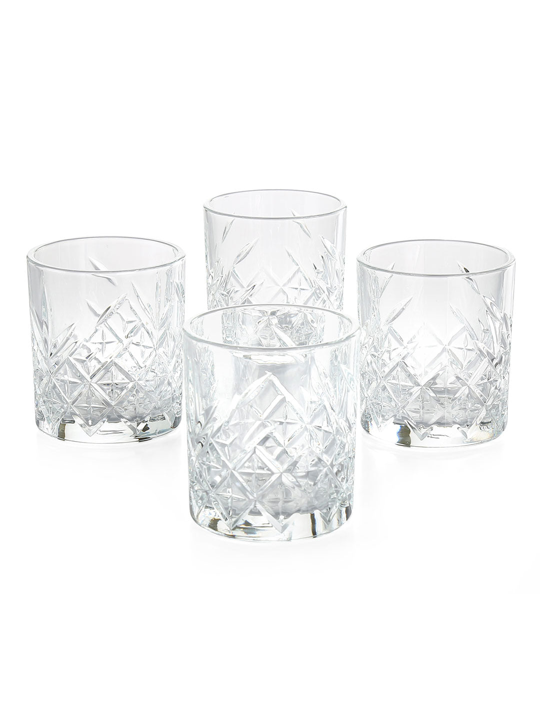 Zion - Set of 4 Whiskey Glasses