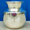 German Silver Kalash for puja/ puja Lota, puja plain. Diameter - 4 Inches.