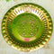 Brass Puja Plate, Decorative puja Thali Plate, Brass Nakshee Pooja Plate (Pack of 6 Pcs)