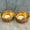 Brass Embosed Meena Wati, Multipurpose Brass Bowl, Serving Bowl