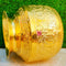 Brass Water Pot Gold Plated Round Shaped