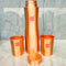 Pure Copper Water Bottle with 2 Classes, Copper Drinkware, Gift Items