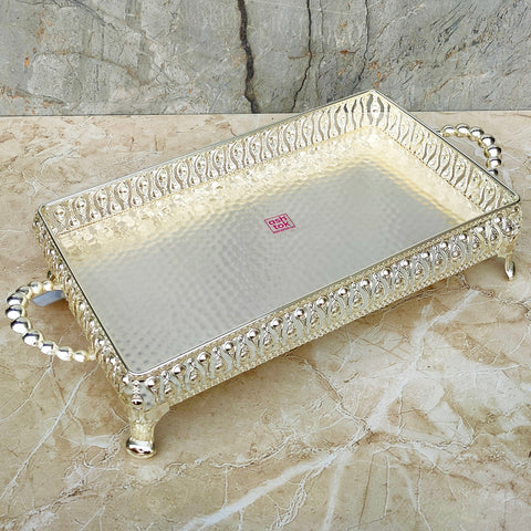 German Silver Tray, Puja Decorative Tray, Fancy Tray, Marriage Decorative Tray, Serving Tray