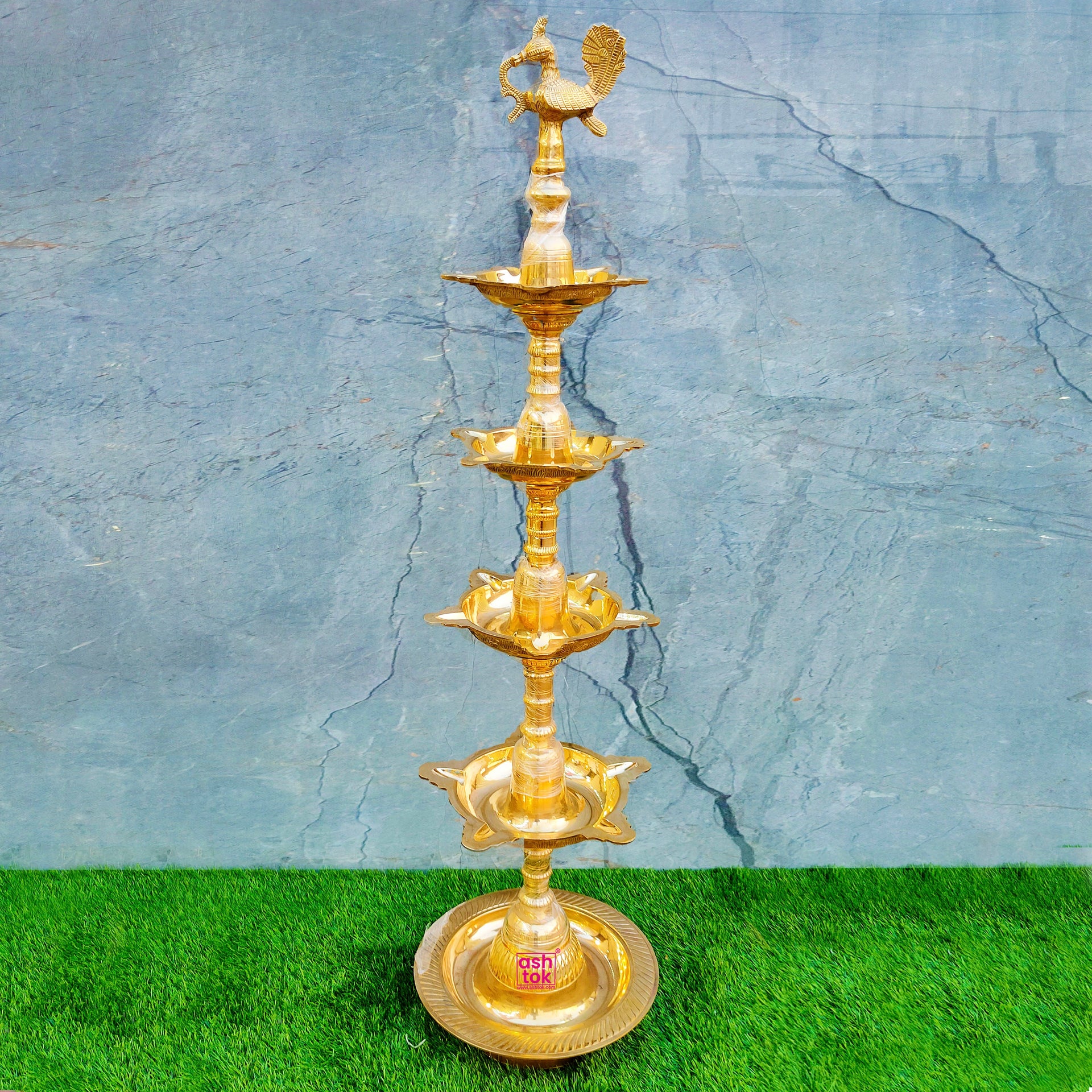 Benefits of Brass Diya  Peacock Diya Decoration for Home – Ashtok