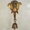 Antic Elephant Design Door Hand Bell, Antic Home Wall Decor