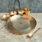 Pure Kansa Bronze Thali Set, Kansa Dinner Set