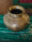 Vintage Brass Carving Pot