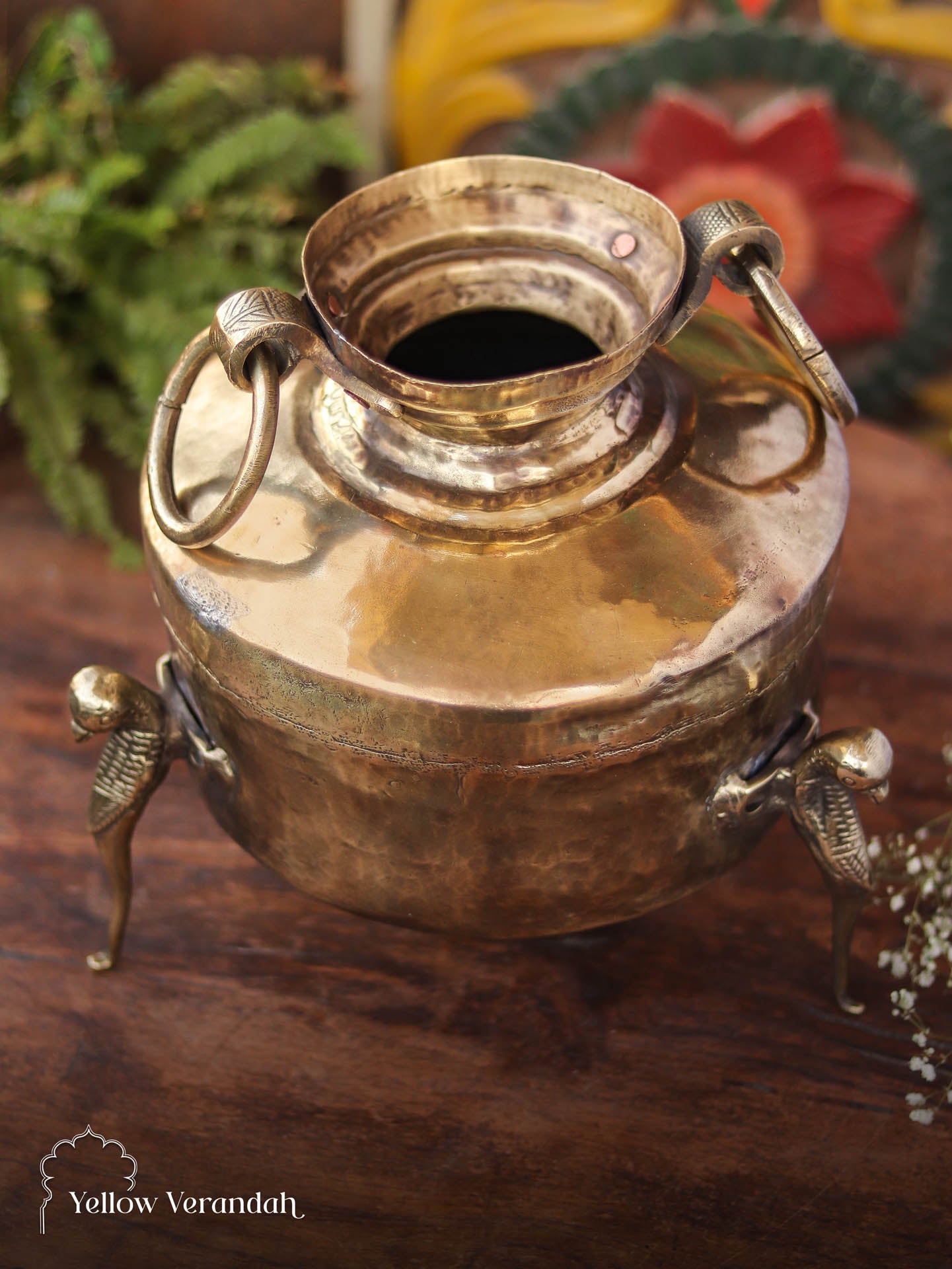 Vintage Copper Pot – Yellow Verandah