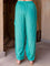 Turquoise Modal Lantern Pants