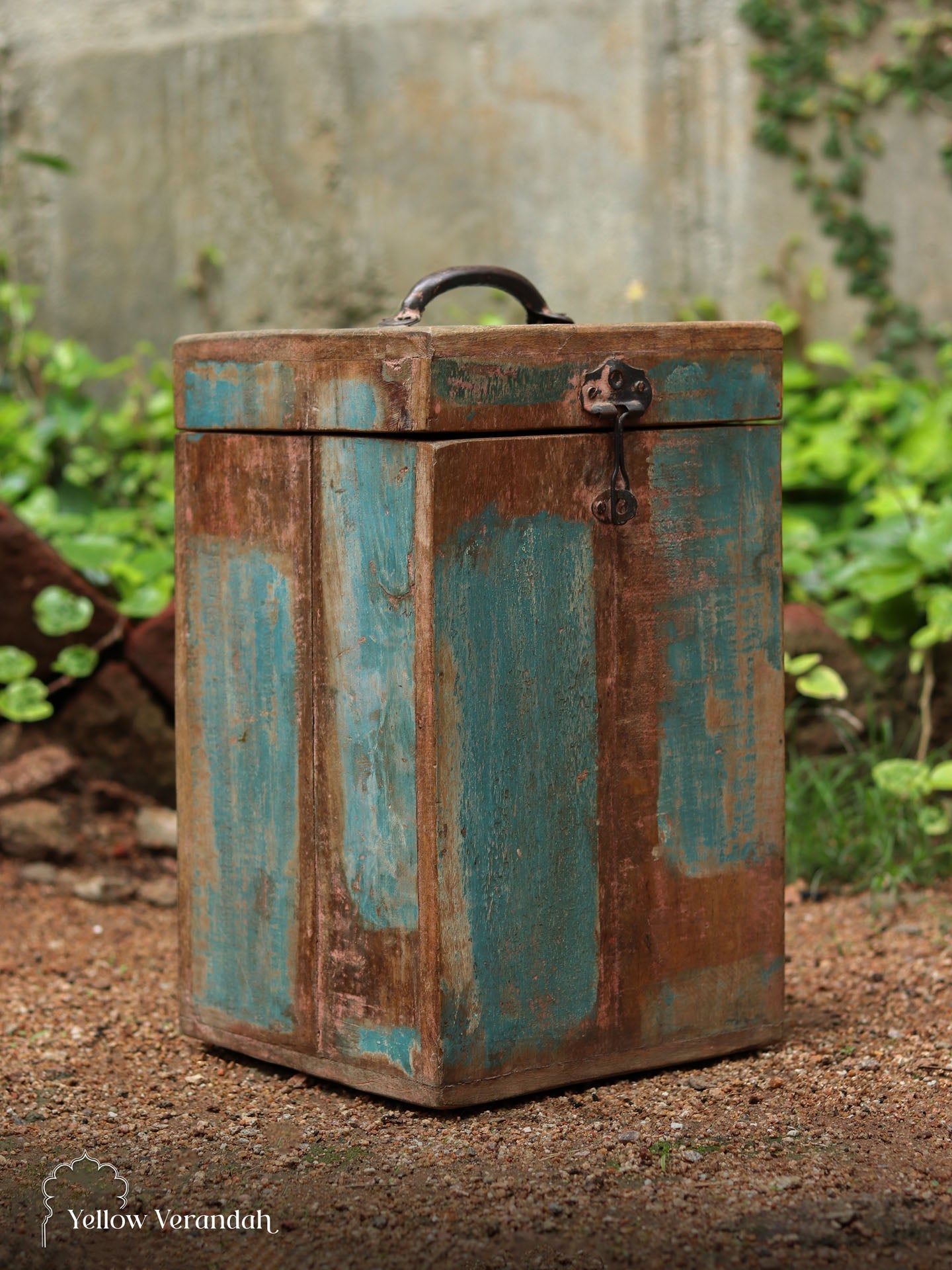 Antique Wooden Wine Box