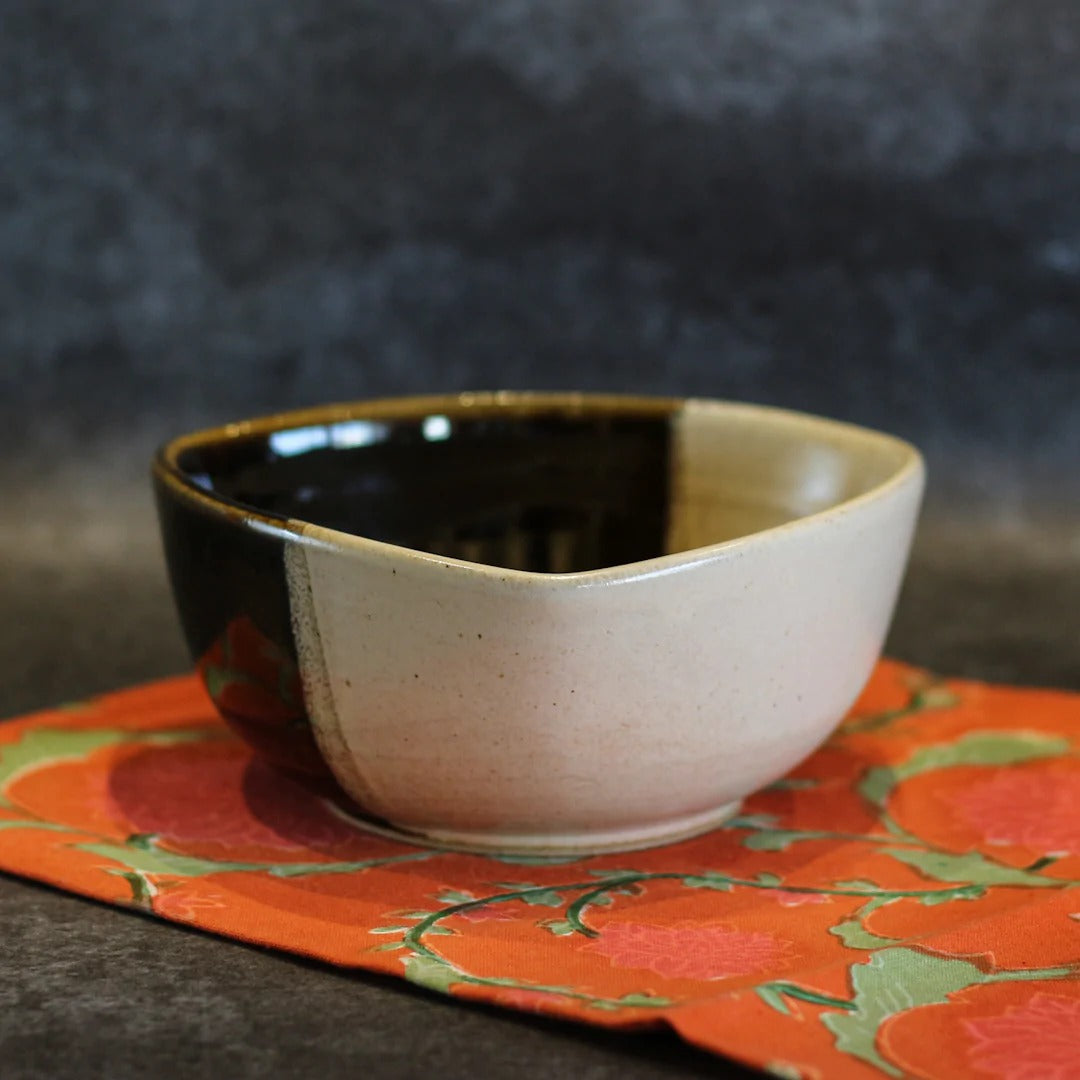 Stoneware - Triangular Bowl