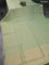 Banarasi semi crepe saree pastel green with allover zari woven brocade weaves and lace work border