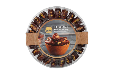 Khudri With Pistachio | Premium Saudi Arabian Dates