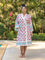 Laila Block Printed Luxury Cotton Bath Robe