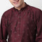 All Over Embroidered Long Kurta