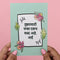 Mirror Card for Mom - Marathi