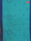 Bengal soft cotton saree teal blue and blue with allover butta weaves and simple border