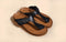 Cork Thong Sandals : Black-Tan