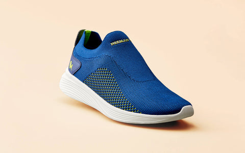 Everyday Basic Slip Ons : Neon Navy