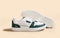 Retro Slick Sneakers : Green and White