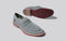 Block Heel Loafers : Grey