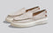 Canvas Coast Slip Ons : Beige