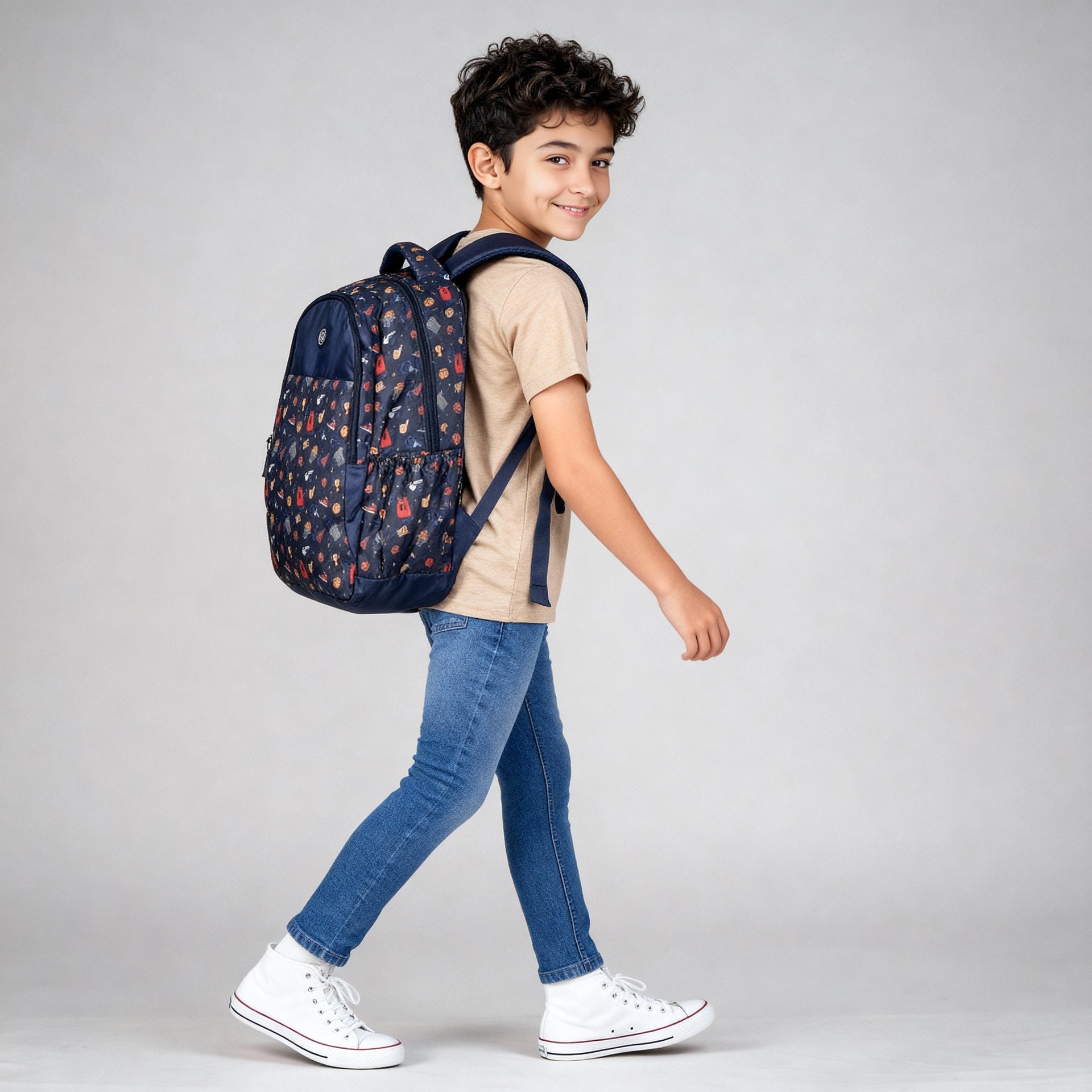 Boys Printed Backpack