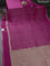 Banarasi mushru silk saree pink with allover zari weaves and zari woven border