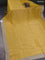 Banarasi tissue saree yellow with plain body and lace work border